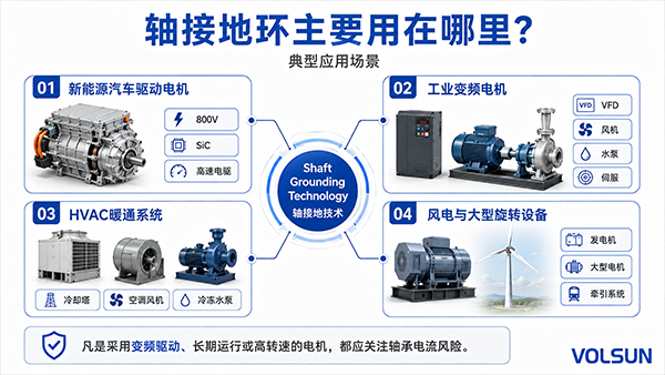 导电环是什么？一文看懂电机轴电流与轴承电蚀防护