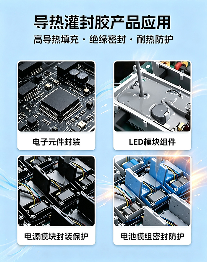 VS-TP1001 有机硅导热灌封胶