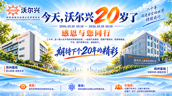 今天,沃尔兴20岁了|感恩与您同行! 今天,沃尔兴20岁了|感恩与您同行!